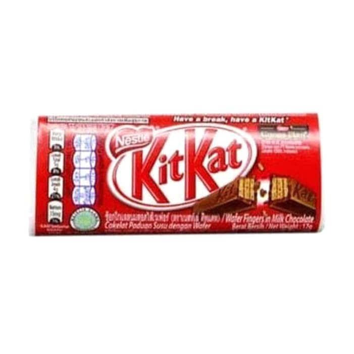 Jual KIT KAT Wafer Dalam Coklat Susu 17g | Shopee Indonesia