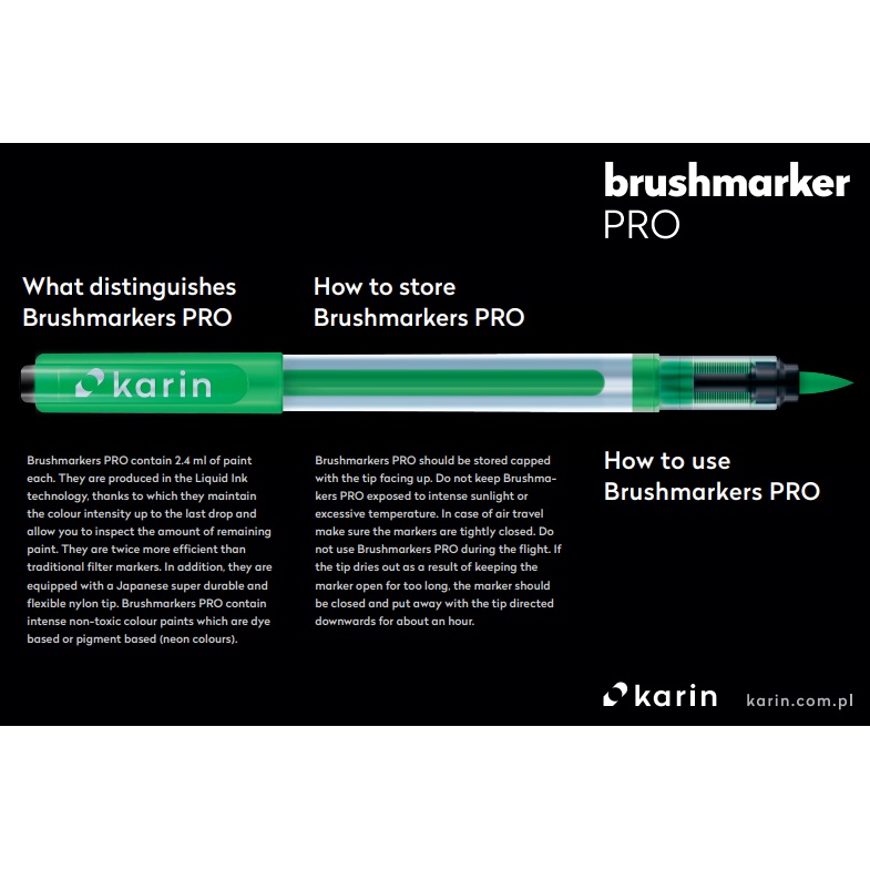 Karin BrushmarkerPro FLOWER Color (4/6)