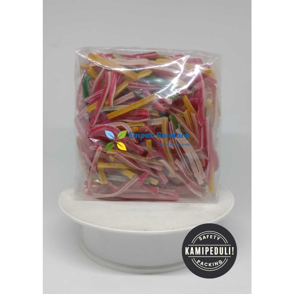 

KERUPUK BETON / JAAT PELANGI KEMASAN 500 GR