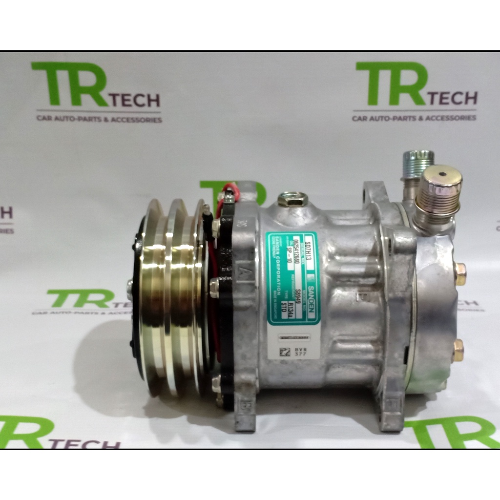 compressor compresor kompresor ALAT BERAT 7h13 8949 8908 sanden ORIGINAL