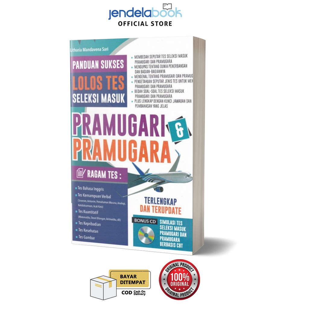 Pramugari Pramugara Panduan Sukses Lolos Tes Seleksi Masuk Bonus Cd Shopee Indonesia