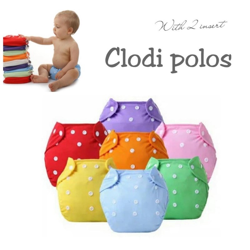 CLOTH DIAPER POLOS | POPOK KAIN BISA DICUCI