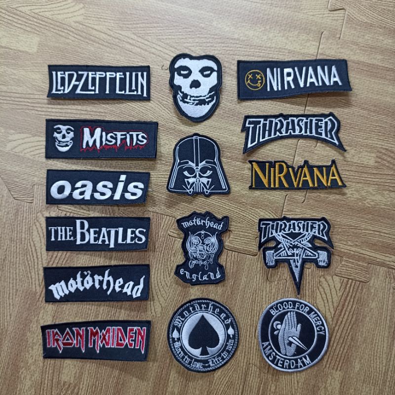 Grosir patch bordir ukuran kecil