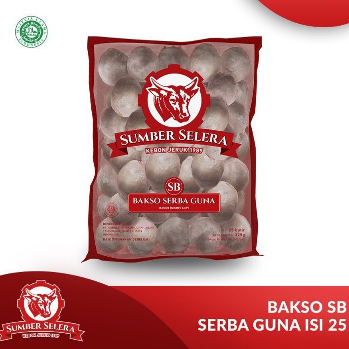 

SUMBER SELERA Bakso Sapi isi 25