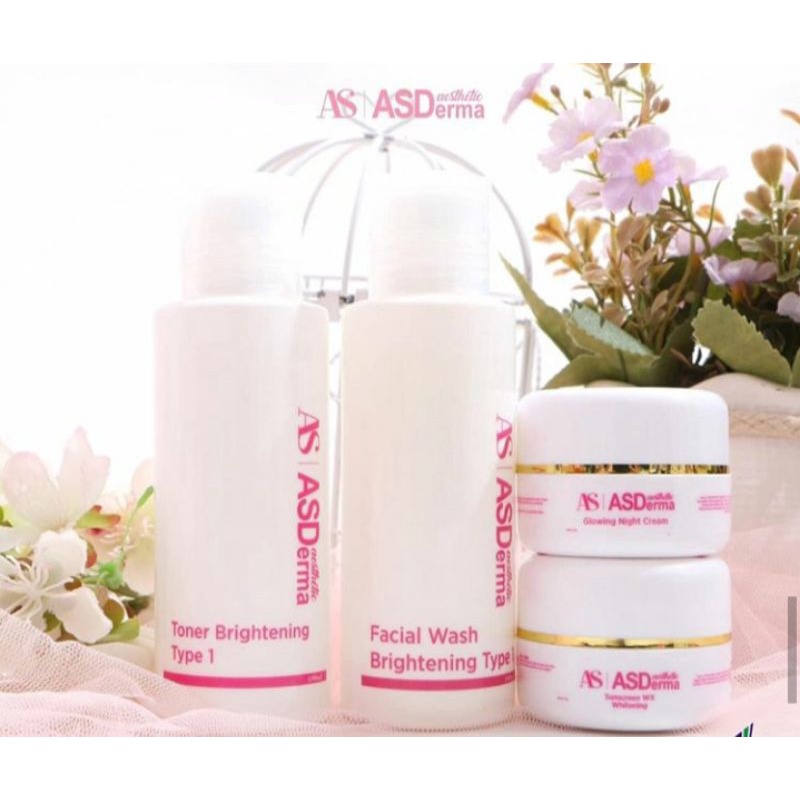 ASDerma Paket Glowing Shining