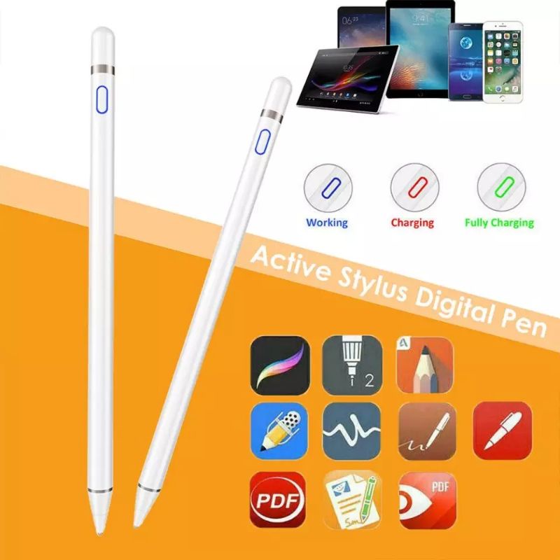 Pen Stylus Universal Android dan ios Buat Hp/ Tab/ ipad/ Laptop Model Touch Screen