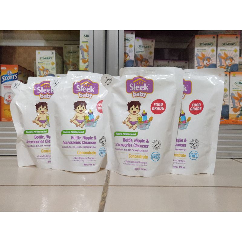 Sleek baby Natural Antibacterial Concentrate 450ml slek