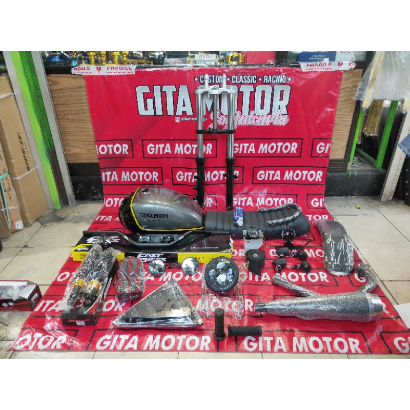 paket body japstyle triumph list + shock byson