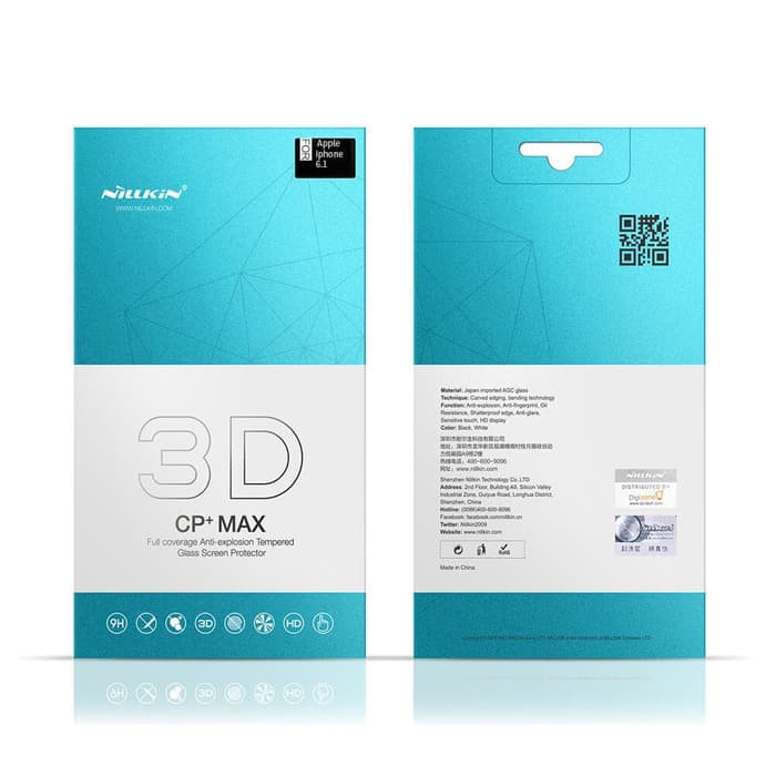 IPhone XR (iPhone 6.1) Tempered Glass NILLKIN 3D CP + MAX