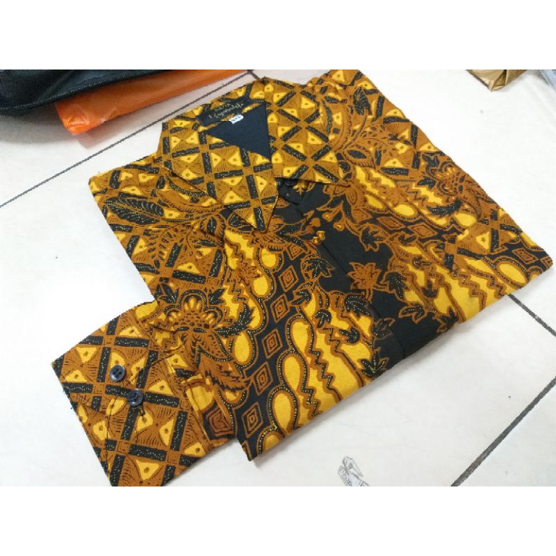 SATRIO BAJU kemeja batik pria lengan panjang terbaru ORIGINAL  PENDEK modern PREMIUM