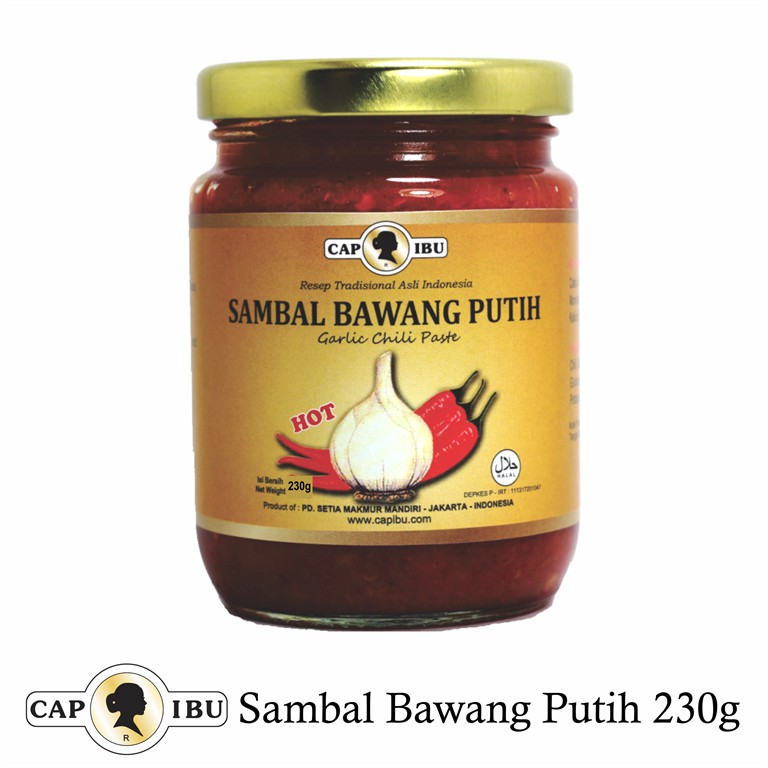 

Sambal Bawang Putih Cap Ibu