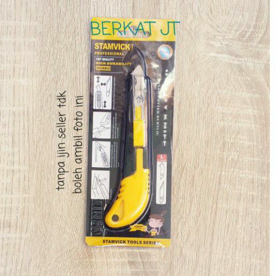 

CUTTER ARCHRYLIC/CUTTER ACRILIK/PISAU CUTER ACRILIK ( BONUS REFIL 2PCS)