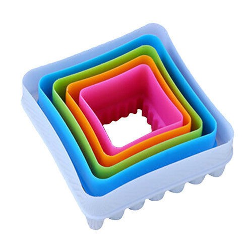 cetakan bento kotak / cookie cutter square