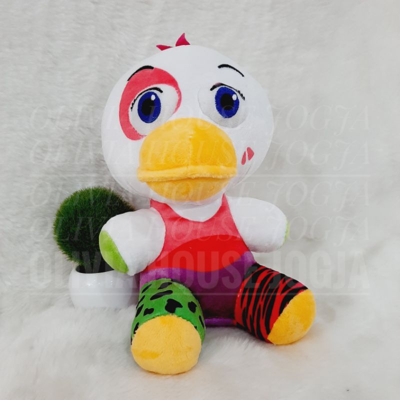 Boneka Glamrock Chica Security Breach L Boneka Five Night At Freddy's Glamrock Chica L Boneka FNAF S