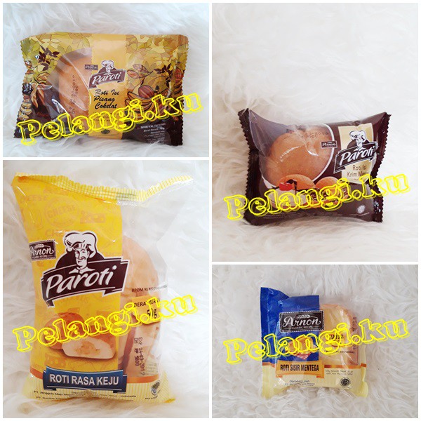 Arnon - Roti Isi Pisang Coklat, Keju, Cream Meses, Roti Sisir (Paket Hemat 2)