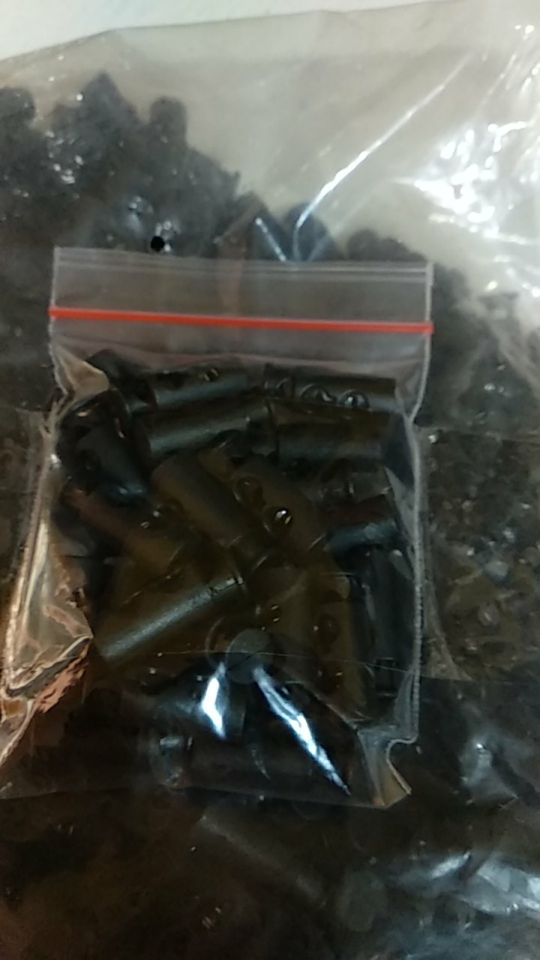 Stopper Kecil Untuk Tali Elastis Stopper Transparan Atau Bening Dan Hitam