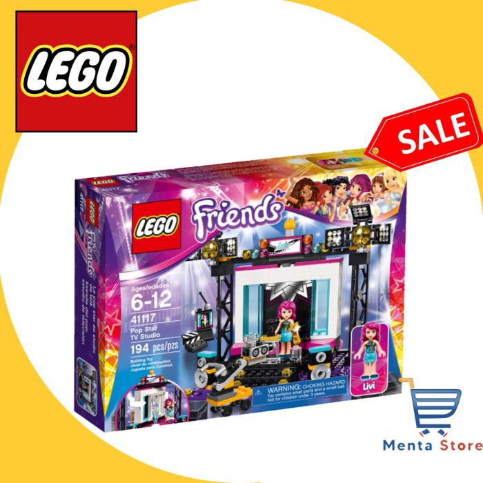 Lego Friends 41117 Pop Star Tv Studio Film Camera Best Set Award Stage Shopee Indonesia