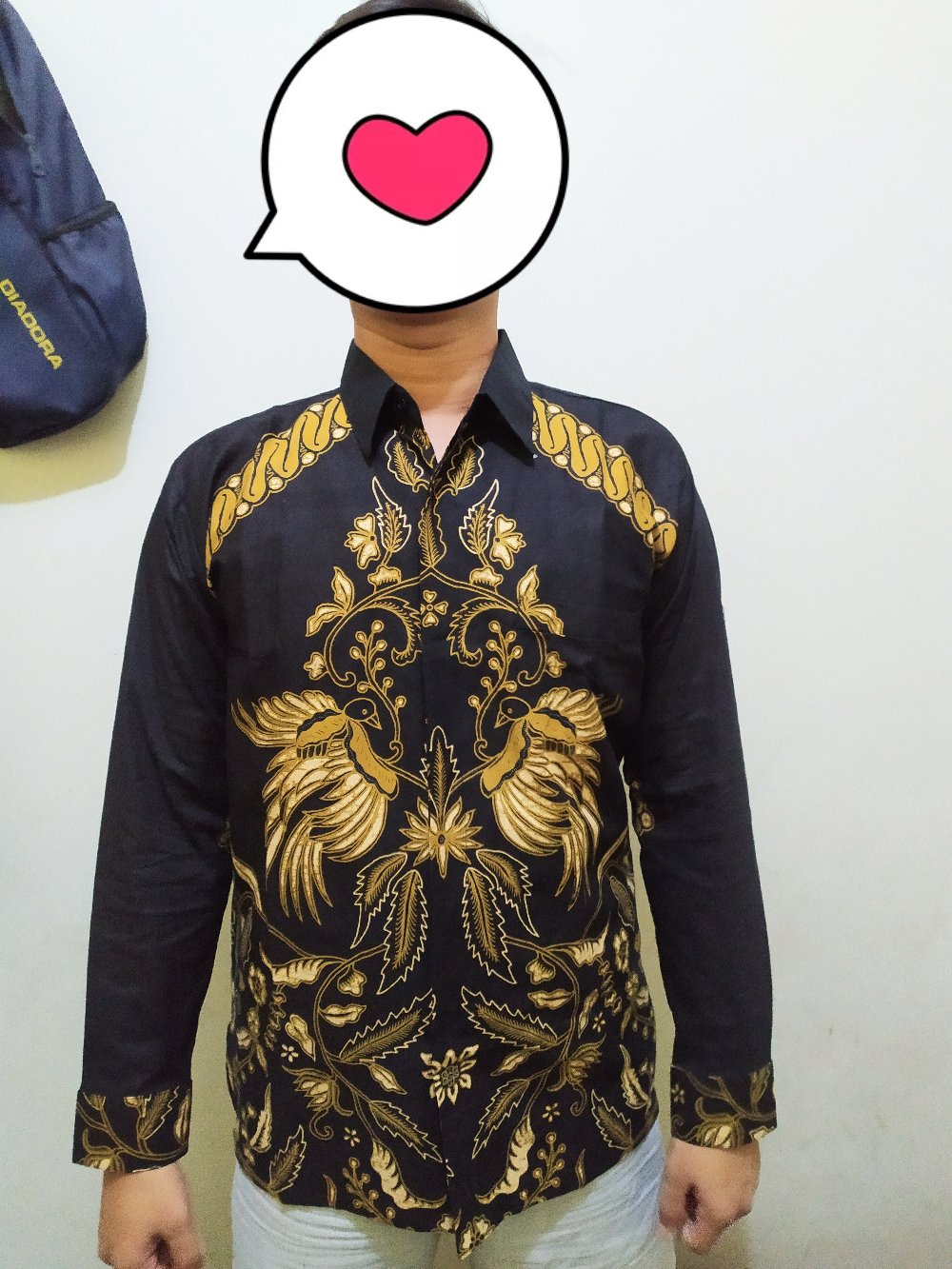 Bayu Kombling Kemeja Batik Pria Lengan Panjang Lapis Furing Katun Primisima Batik Solo