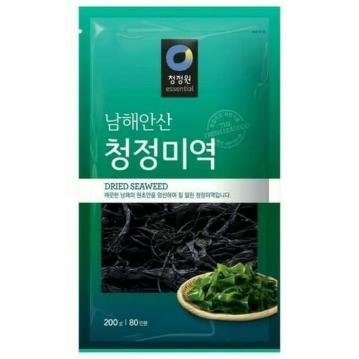 

Daesang chung jung one miyeok dried seaweed rumput laut 100 gram