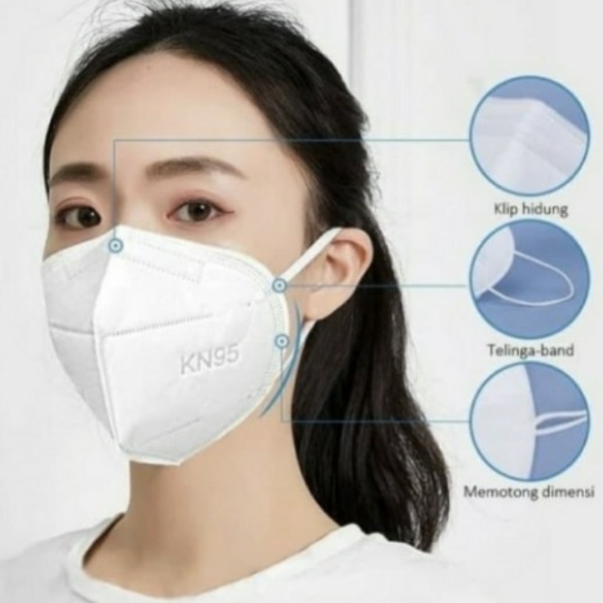 READY STOK LANGSUNG KIRIM MASKER KN95 5PLY KN 95 EARLOOP N95 / KF94 GROSIR TERMURAH