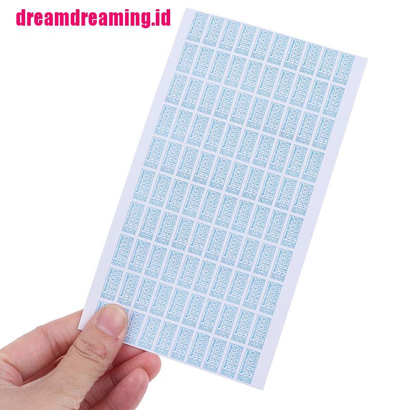 Dreamdreaming.id 200pcs / Set Stiker Label Motif Tulisan Warranty Untuk Pelindung Keamanan