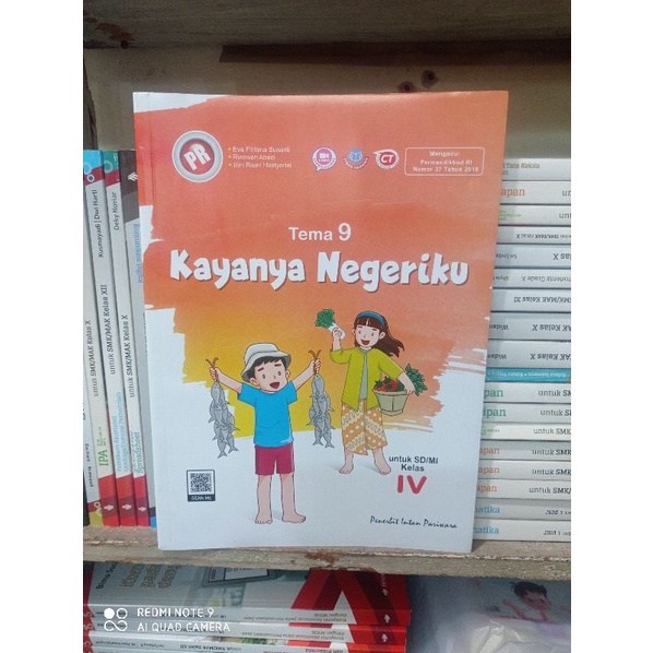 New Buku PR Tematik Kelas 4 Tema 9 Intan Pariwara