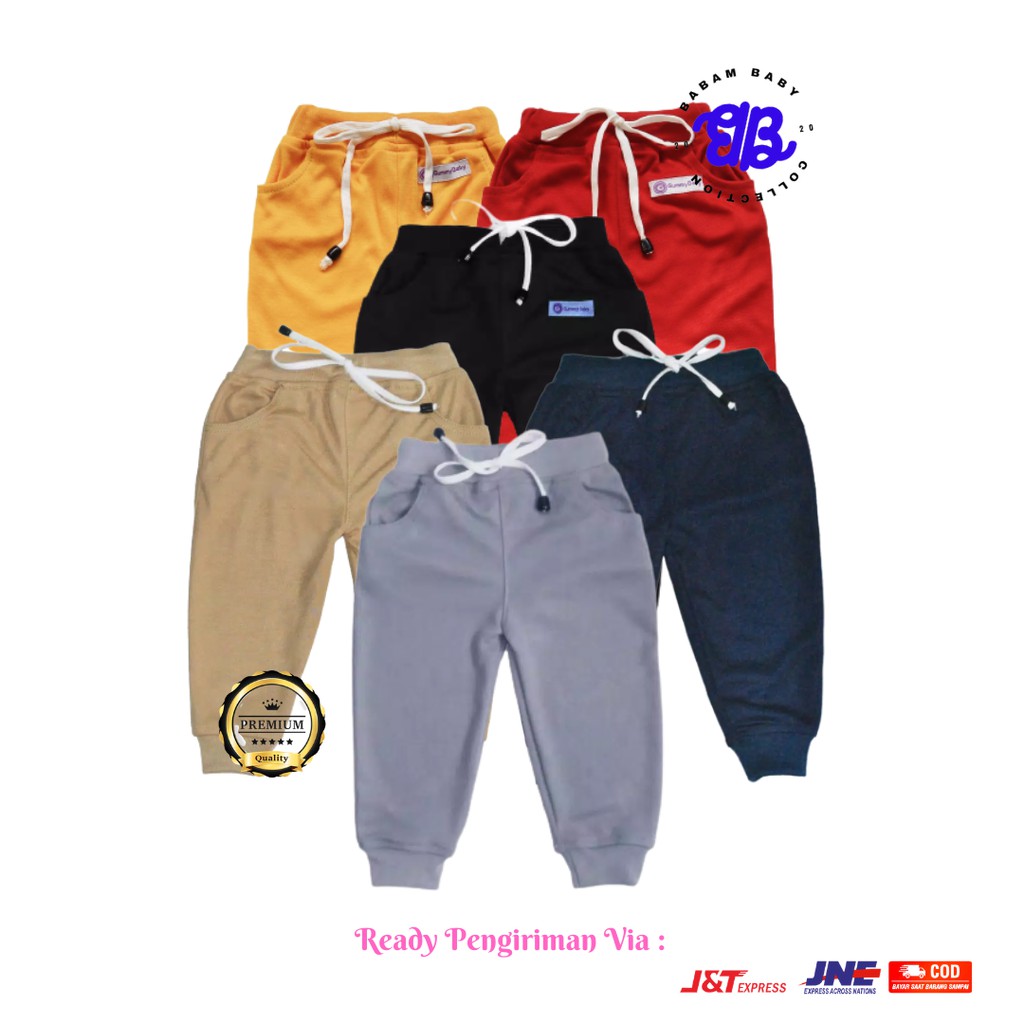  Celana  Joger Panjang Bayi  Laki  Laki  Long Pants Joger Basic 