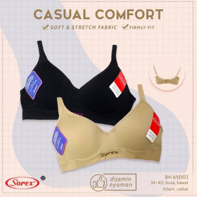 Bra bh Sorex casual comfort 65002 kawat