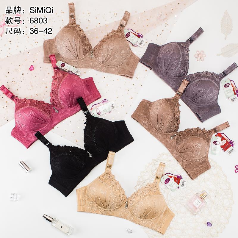 BRA SIMIQI 6803 /BH TANPA KAWAT UKURAN 36.38.40.42