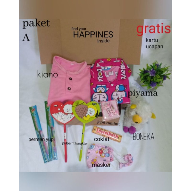 kado ulang tahun/hampers/Anak junior7-12thn/cewek-cowok