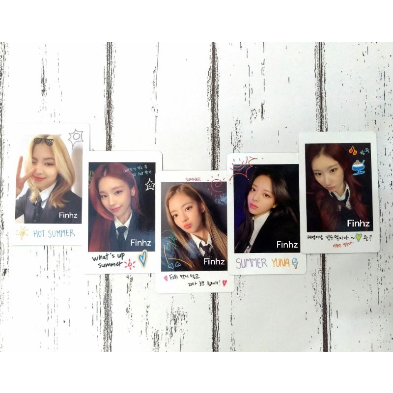 ITZY No Bad Days July NBD Juli Polaroid Photocard