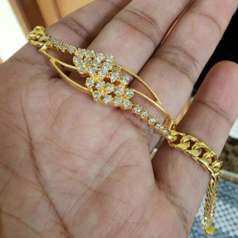 Gelang Wajik Mata Minyak Lapis Emas Gold