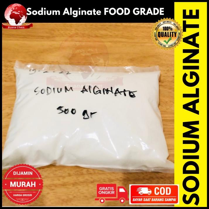 

Sodium Alginate 500Gr / Alginat / Sodium Alginate Food Grade