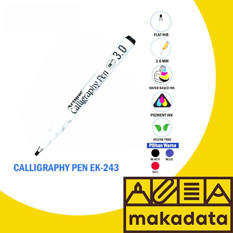 

PULPEN / DRAWING PEN CALIGRAPHY ARTLINE 3.0 EK-243 MURAH