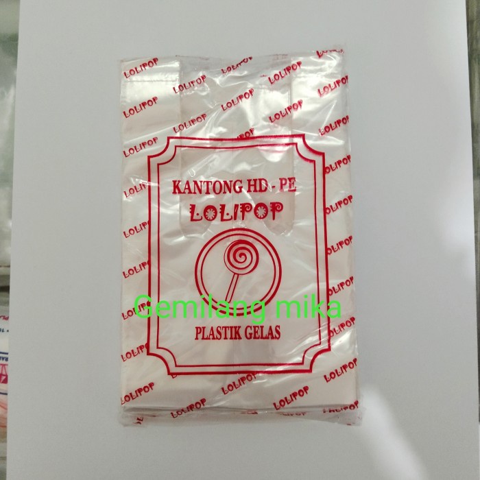 plastik tenteng cup isi 1 gelas dan 2 gelas MURAH