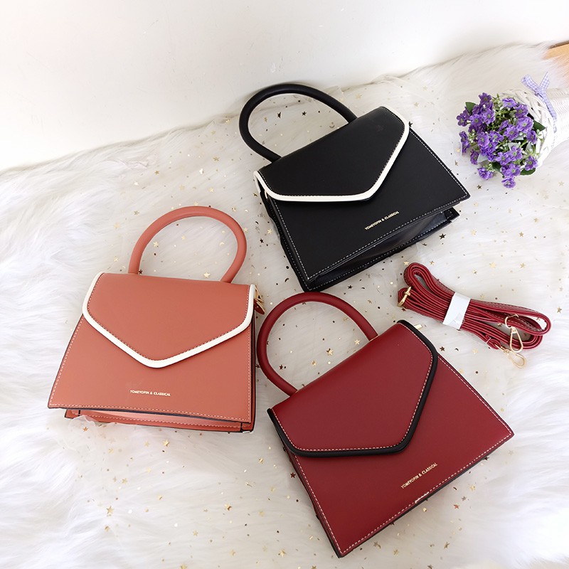 Fashion tas wanita selempang sling bag cewek handbag kulit pu import murah kualitas bagus terbaru