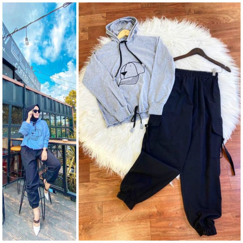 Set celana joger hodie ORI TRQ