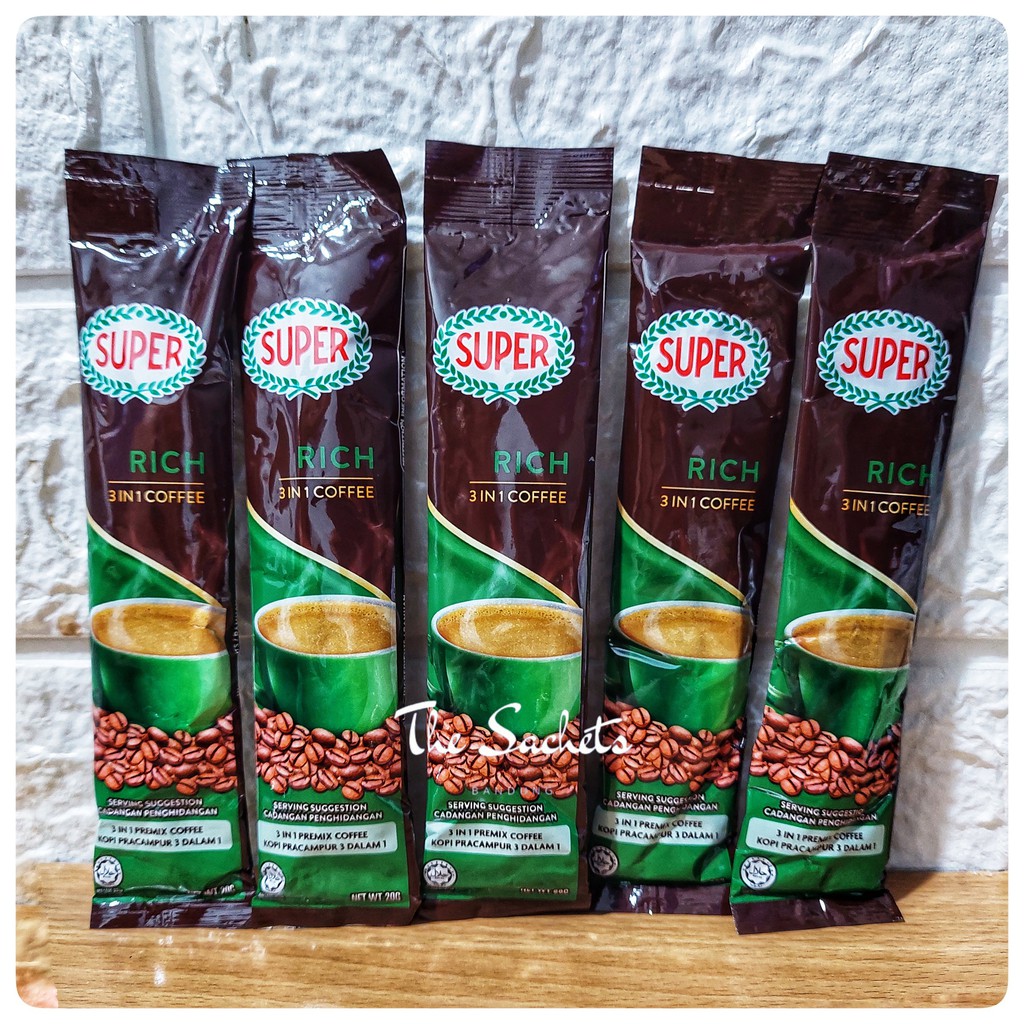 

Super Rich 3 in 1 Coffee Sachet