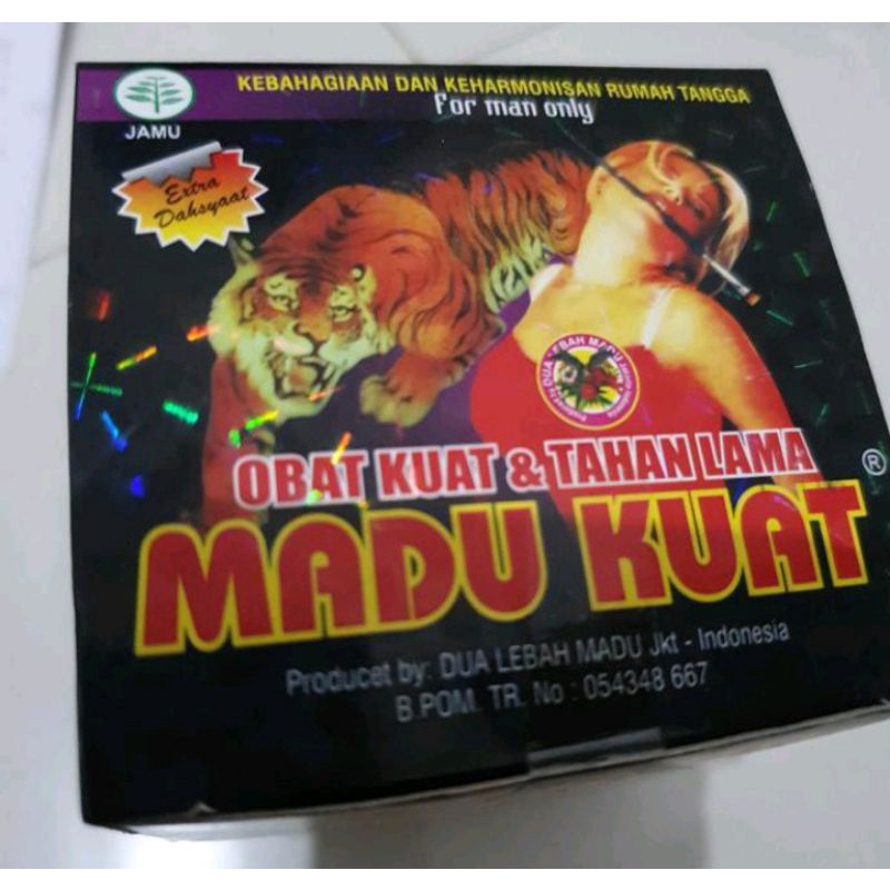MADU KUAT kapsul kuat tahan lama