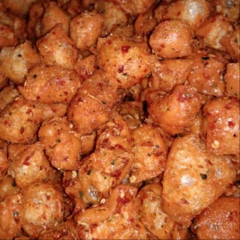 

Seblak Kering Siomay Mini (50 Grm, 100 Grm, 250 Grm, 500 Grm)