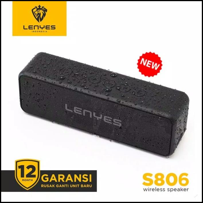 Speaker Bluetooth Lenyes S806 Waterproof Ip67 Super Bass Wireless