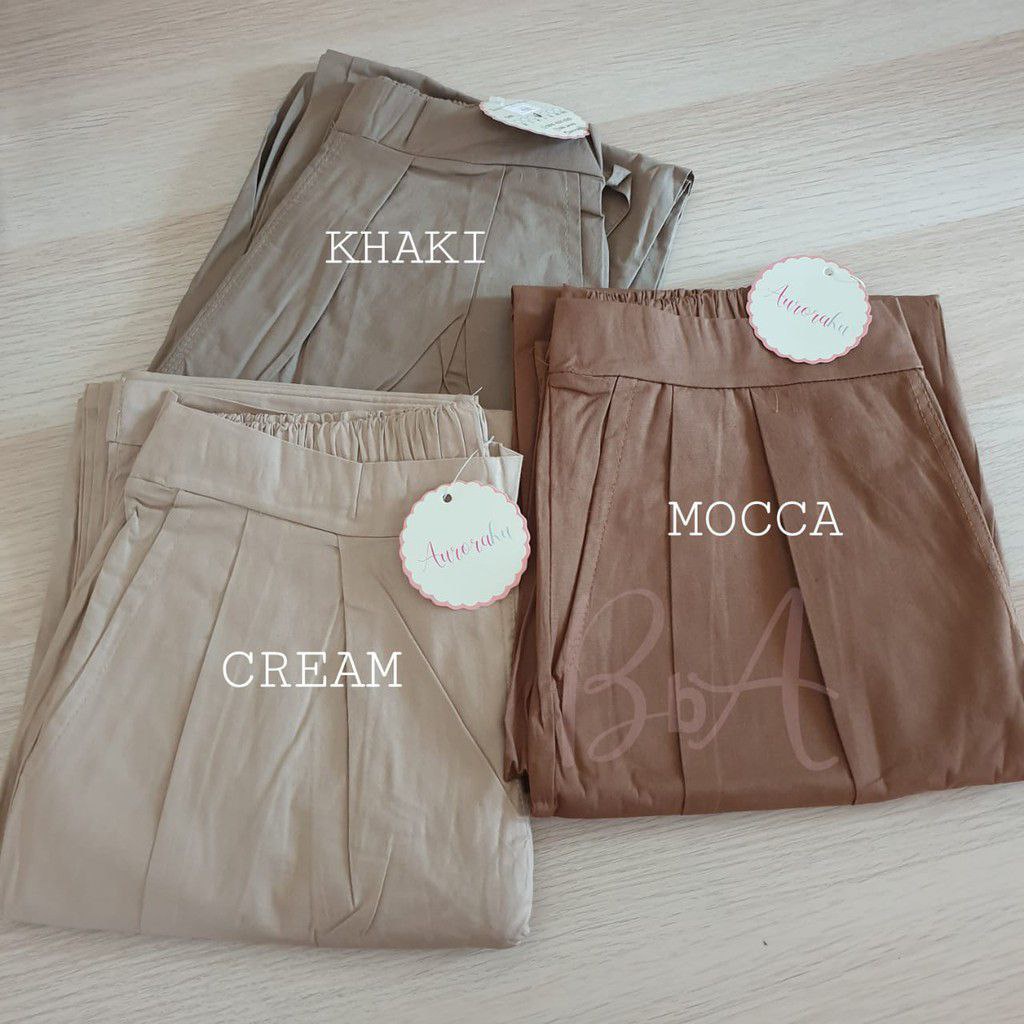 Celana Katun Wanita Stretch 7/9 Gio Baggy Pants