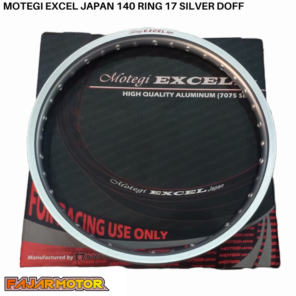 MOTEGI EXCEL JAPAN VELG ALLOY RIM ALUMINIUM WM SHAPE 140 RING 17 HARGA PER BIJI