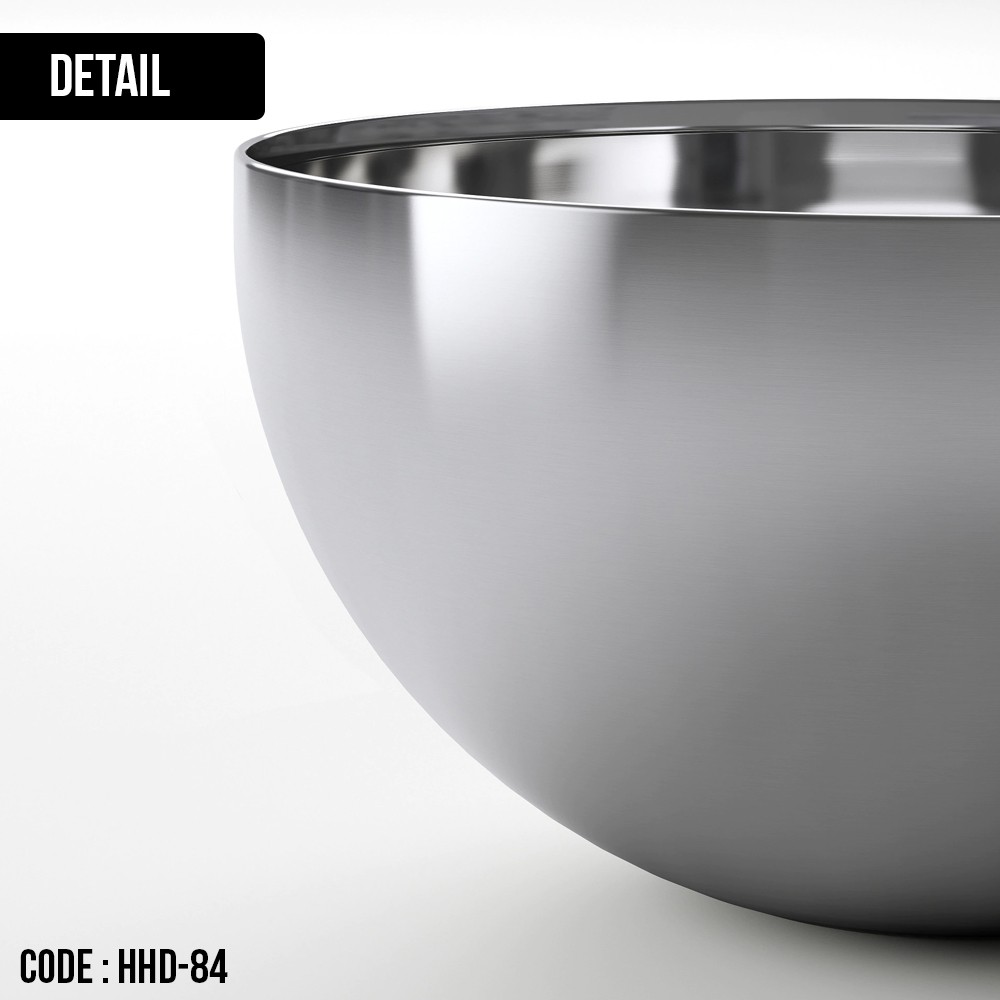 Blanda KECIL Blank Mangkuk Saji Stainless steel diameter . HHD-84