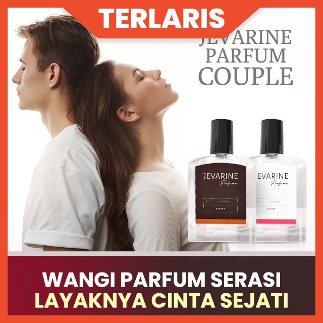 PARFUM JEVERINE COUPLE PARFUM PRIA&amp;WANITA PARFUME SAKURA&amp;SAHARA