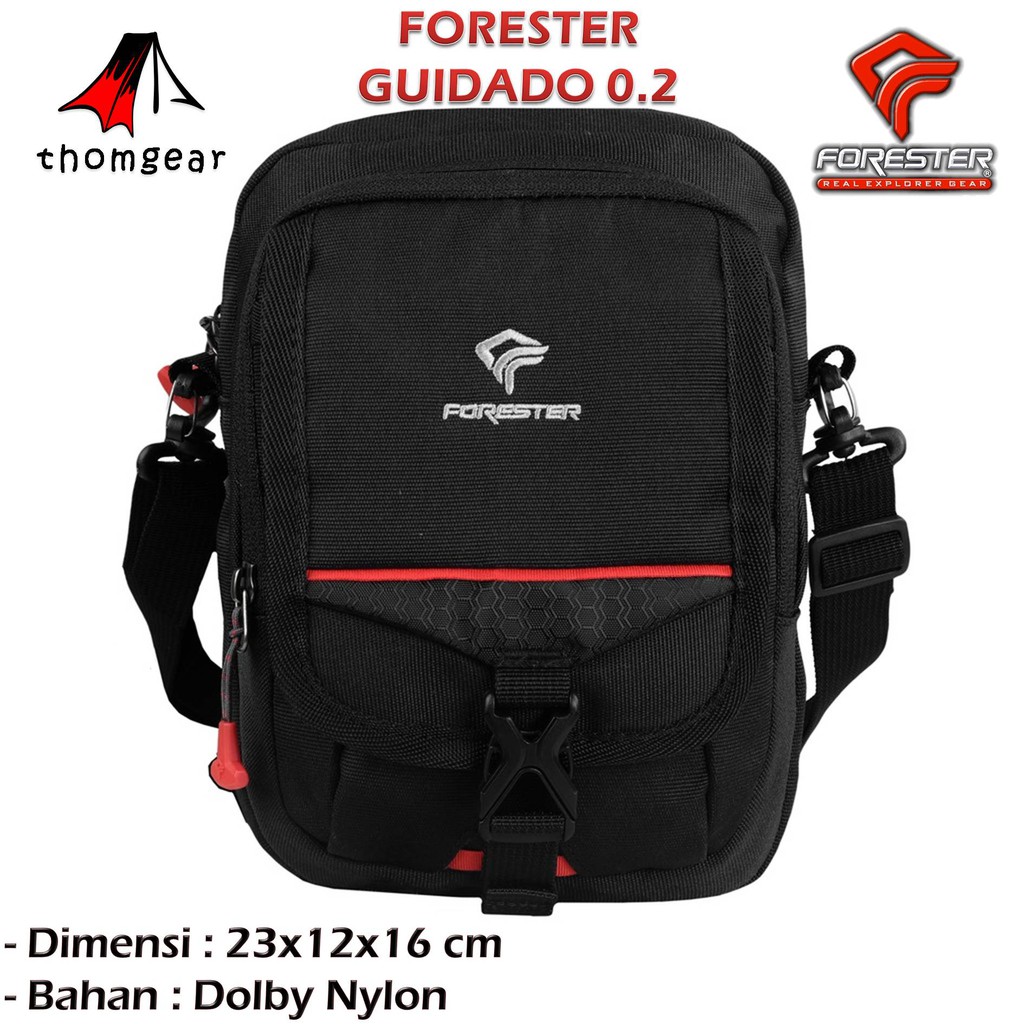 Thomgear Forester 30284 Tas Slempang Travel Pouch Guidado 0.2 + Cb Original