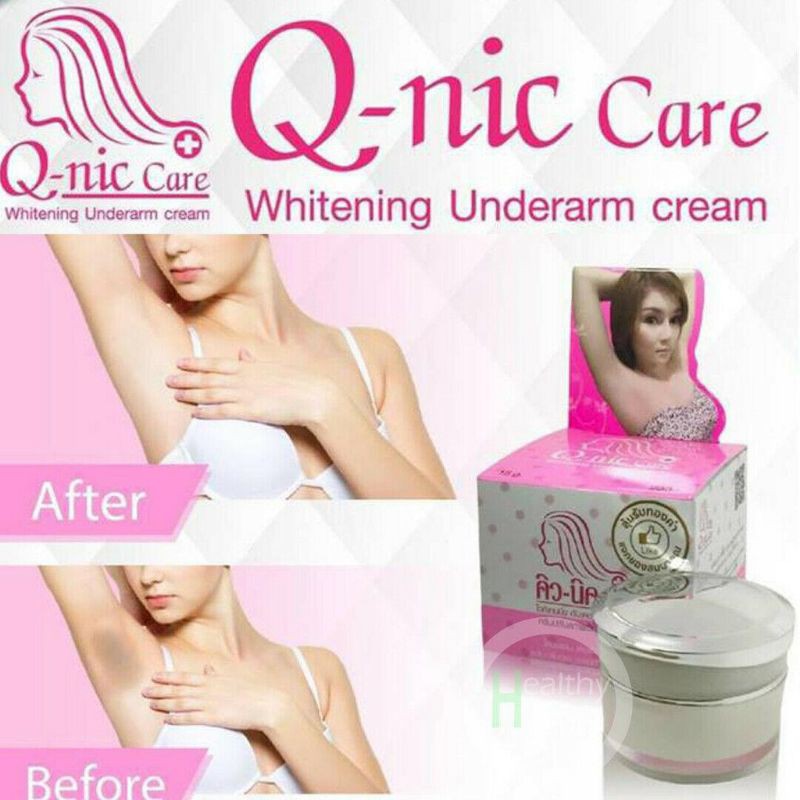 (READY) Q-NIC Care Whitening Underarm Cream original Thailand