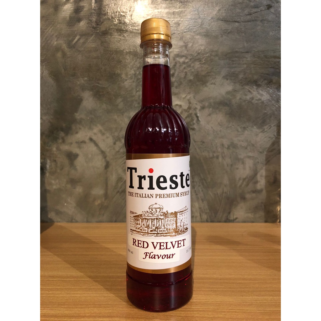 

Trieste Syrup Red Velvet 650 ml - Trieste Sirup Red Velvet