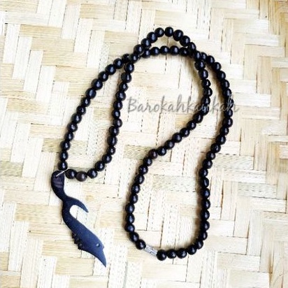 Kalung kujang hitam kaukah kokka asli