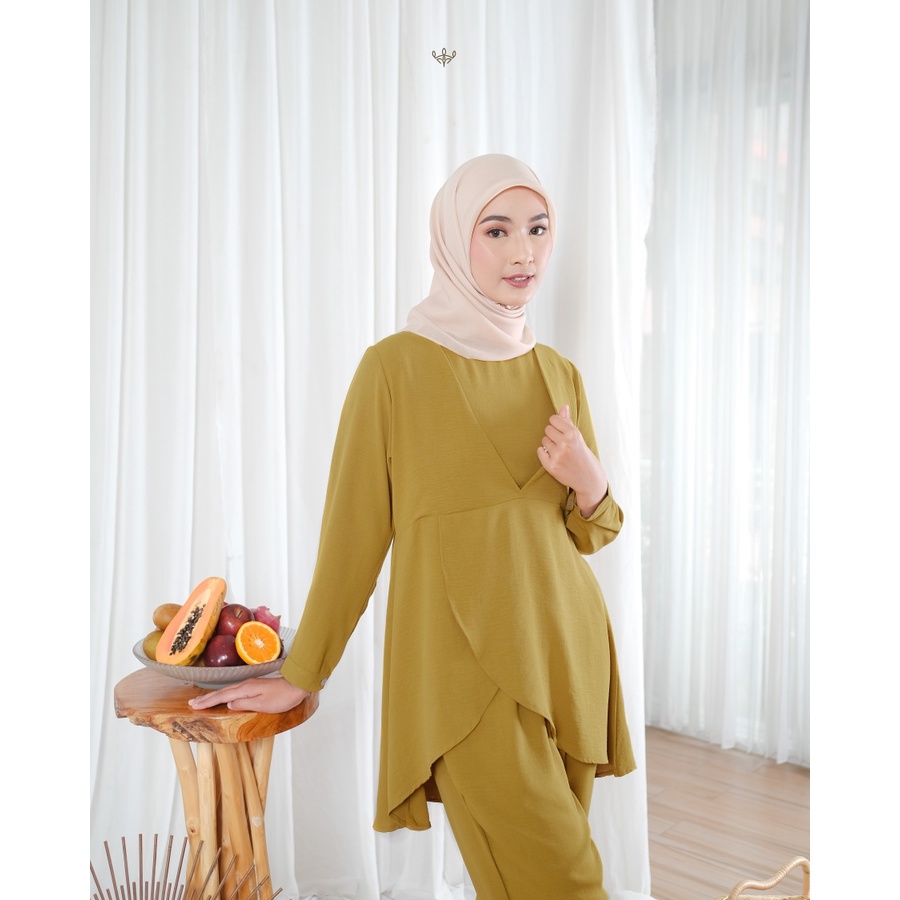 Wimi.id Raisha Set | Baju Ibu Hamil dan Menyusui